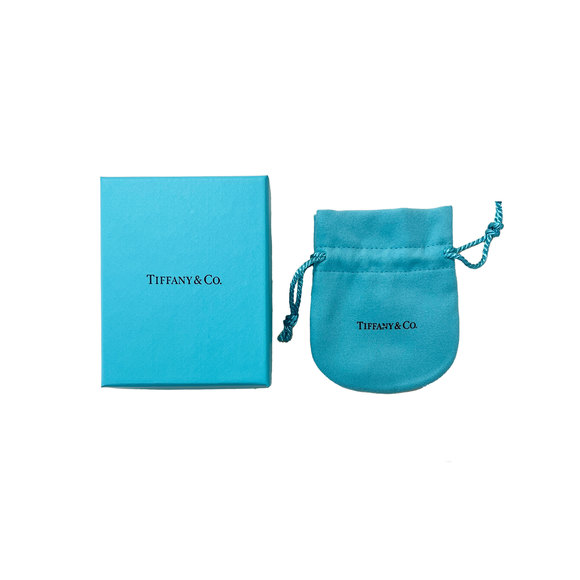 Tiffany & Co. Keys Fashion Pendant in 18k White Gold 0.05 CTW - Picture 4 of 4